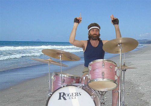 Marrer Swan on the beach